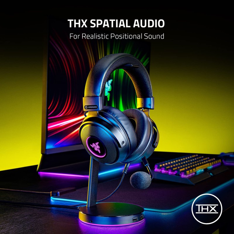 Razer Kraken V3 Hypersense Wired USB Gaming Headset with Tactile