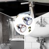 2 Sets Replacement Bathroom Kitchen Sink Tap Standard Hot &