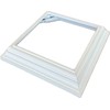 4 x 4 inch Vinyl Two-Piece, Split Style Post/Sleeve Base