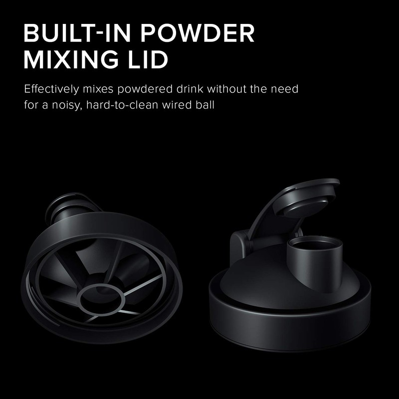 RESPAWN By Razer Stainless Steel Shaker - Black - Dual-Insulated