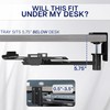 VIVO Clamp-on 12 x 9 inch Rotating Laptop Tray, Extra