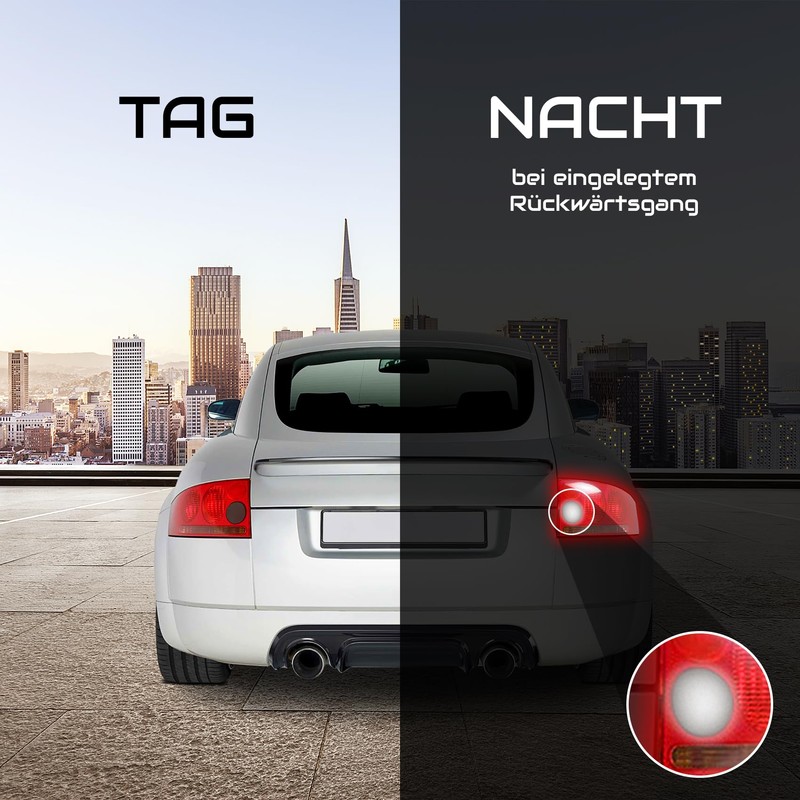 C025 Rear Lights Film Sticker Set Left & Right Rear