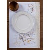 Maison d' Hermine Meadow Florals Beige 100% Cotton Set of