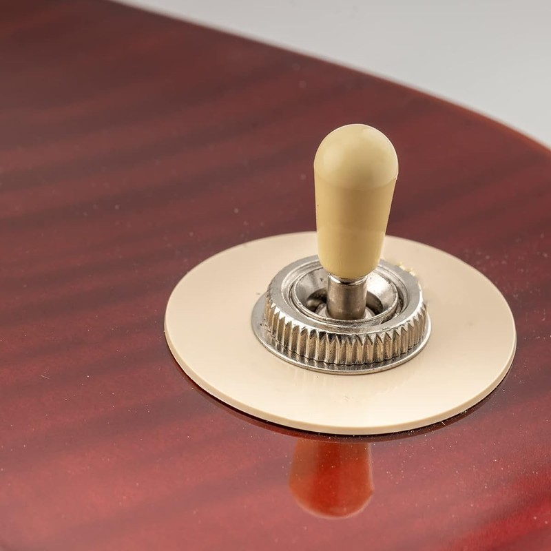 Tiardey 2Pcs 3.5mm LP Guitar 3 Way Toggle Switch Tips