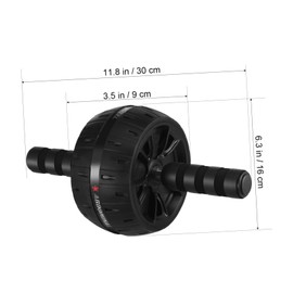 Totority Ab Roller Wheel with Knee Pad Ergonomic Ab Exercise Roller for Comfortable Grip Suitable for All Ages Stylish Design Compact for Home Workouts