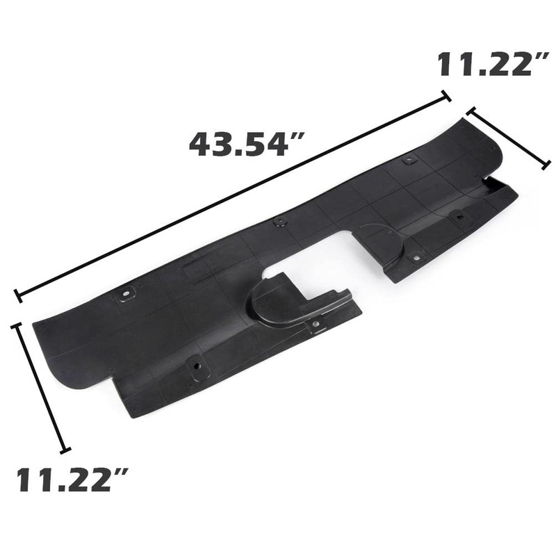 G-PLUS Radiator Upper Air Baffle Deflector Cover Upper Panel Compatible