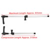 MUNEFE Support Rod, 2Pcs Rv Window Support Rod, Retractable Aluminum