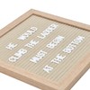 Felt Letter Board with 294 Letters, Numbers, Symbols - 10x10