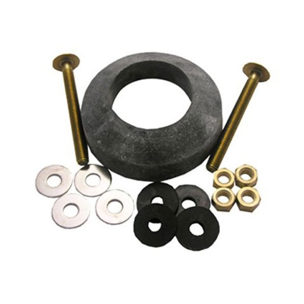 LASCO 04-3801 Toilet Tank to Bowl Bolt Kit with Brass