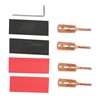 4Pcs Speaker Banana Plugs Pure Copper Male Speaker Wire Connector