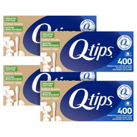 Q-Tip Q-팁 면봉 만든 궁극의 가정 및 미용 도구 400 카운트 4팩 총 1600개의 Q-Tip Cotton Swabs Ultimate Household and Beauty Tool 400 Count 4 Pack Total 1600 Pieces
