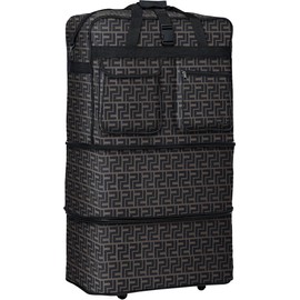 36" Rolling Duffle Bag Wheeled Expandable Spinner Suitcase Luggage