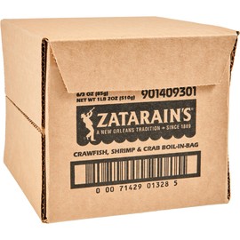 Zatarain's Crawfish, Shrimp & Crab Boil, 3 oz (Pack of 6)