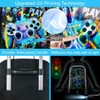 UFNDC 5PCS Kids Luggage for Boys, Game Rolling Suitcase with