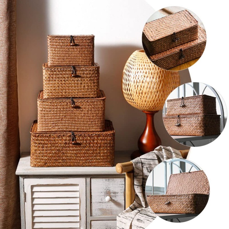 VILLCASE 3 Uds Caja De Almacenamiento Organizador De Café Algas