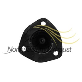 Exhaust Resonator Compatible for 1997-2001 Honda CR-V 2.0L | Stainless Steel | Northeastern Exhaust | Free Gaskets, Hangers, Bolt Kit, and Clamp Included | Automotive Replacement Part | Direct-Fit