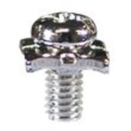 Osato PC-190 Nickel Plated Terminal Screw 0.14 inch (3.5 mm) x Length 0.3 inch (7 mm) Plate 7.4 Square