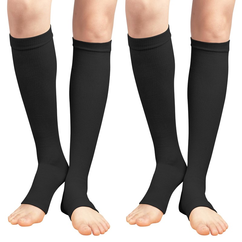 ACWOO Calze a Compressione per Donne e Uomo, 2 Paia