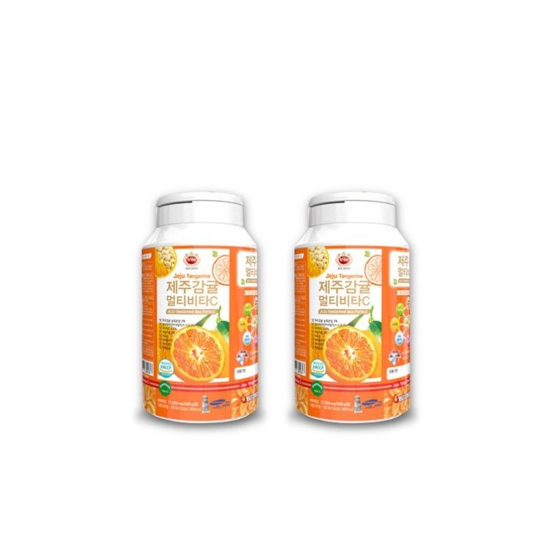 Tree Korea 트리코리아 제주감귤 멀티비타C 330정 2개 Trikorea Jeju Citrus