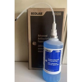Ecolab 1- Ecolab 6101086 Advanced Bacterial Foaming Hand Soap 1600mL/each 09/2025