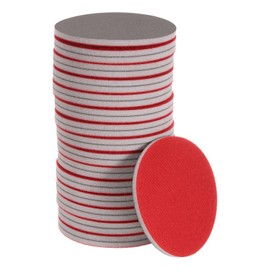 QUARKZMAN 30 Stück 1500 Körnung Schleifschwamm 4 Zoll Klett-Schleifscheibe für Exzenterschleifer, Nass/Trocken Schleifschwamm für Auto Holz Trockenbau Metall Möbel Polieren