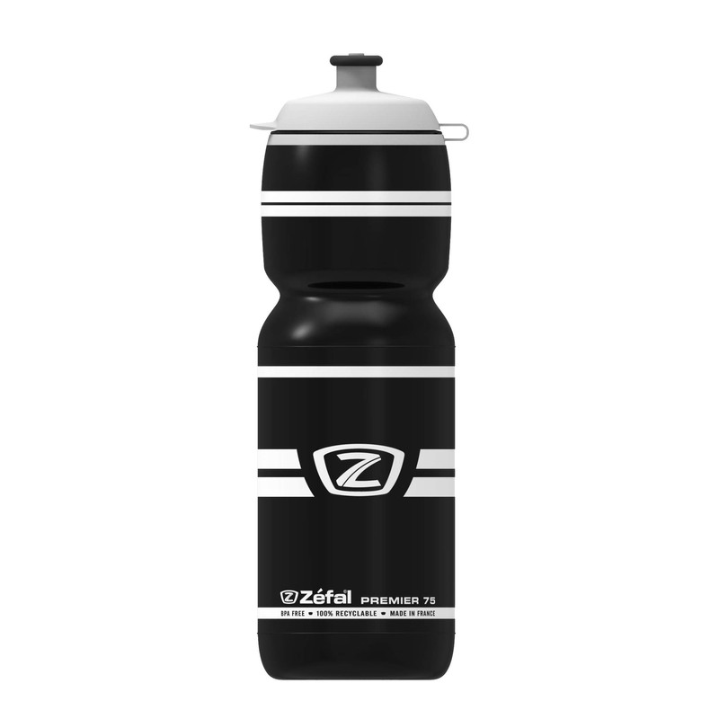 Zefal Premier 75 Water Bottle, Black, 750 ml