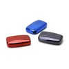 iJDMTOY Chrome Finish Blue TPU Key Fob Protective Cover Case