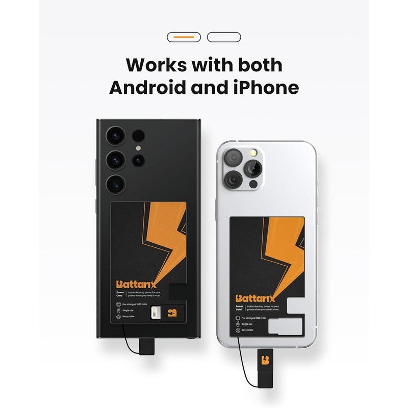 Battarix Power Card - Product: 3 Pack
