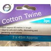 Happy Bees Bundle Cotton Twine 6 x 45 cm Gardening