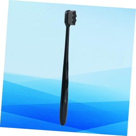 TOVINANNA 2pcs Bristle -nano Toothbrushes for Oral Cleaning Soft Bristles Ergonomic Black Handle for Daily Care for Maintaining Healthy Teeth and Gums