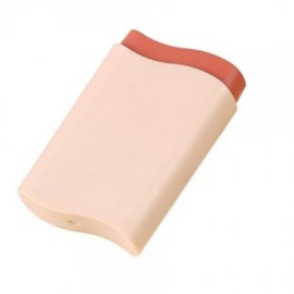Travel Pill Case Portable Wave Pill Case Pink daily 3ea