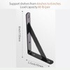 8 Pack L 6" x H 4" Heavy Duty Shelf