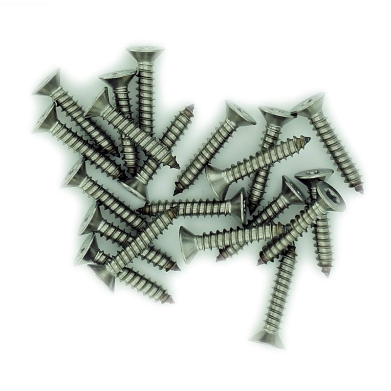 No.2 x 0.975 (2.2mm x 25mm) TX Countersunk Self-Tapping Screw