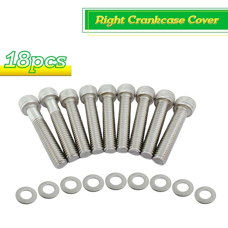 WEICHENGXIN 86pcs Stainless Engine Bolt Screw Kit for YFS200 Blaster