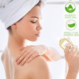 Soapeauty Apricot Kernel Oil Cold Pressed 100% Pure Natural Apricot Oil for Skin, Face, Hair Carrier for Essential Oils, Massage | 4 OZ