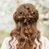 50 Stück Kleine Haarspangen,Mini Haarklammern,Haarspangen Damen,Haarclips Mädchen,Haarklammer Klein,Klaue Clips Kunststoff,Rutschfestem