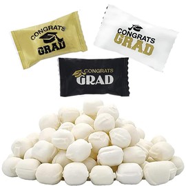 Congrats Grad Buttermints, Congratulations Graduation, Mint Candies, After Dinner Mints, Butter Mint Candy, Fat-Free, Individually Wrapped (275 Pieces)