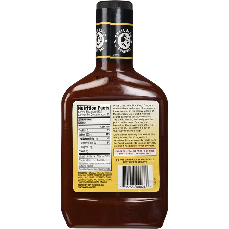 Montgomery Inn Barbecue Sauce (3 Pack 28oz Each)