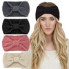Dreshow Women's Knitted Winter Headband, Crochet Ear Warmer, Set of