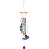 Kpbel Colorful Wind Chimes for Outside with 4 Aluminum Tubes