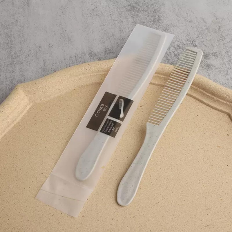 Disposable Combs Set of 100, Hair Brush, Individually Packaged, For