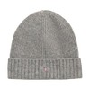 GANT Unisex Shield Wool Beanie Hat, grey melange