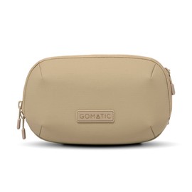 Gomatic Navigator RS Sling 1 L, Shoulder Bag, Slim & Lightweight Shoulder Bag, Belt Bag, Crossbody Bag, Anti-Theft Bum Bag, Waterproof Bag for Everyday Use, sand