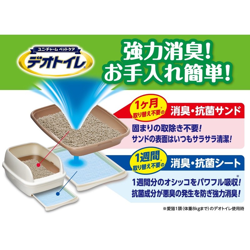 Deotoire Week-Long Deodorizing Anti-Bacterial Multiple Sheet Litter Box Sheets, None