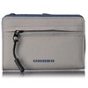 Umbro Men's and Women's Bifold Wallet with Round Zipper, Nylon,