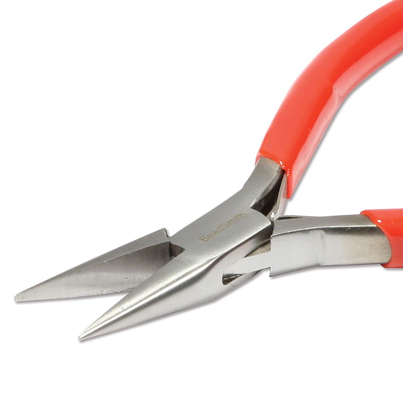The Beadsmith Slim Line Chain Nose Pliers, 4.75 inches (120mm)