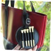 Mikinona Portable Leather Golf Tee Holder Bag Durable Golf Accessories