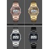 MASTOP Luxury Women Watches Full Steel Electronic LED Digital Fashion