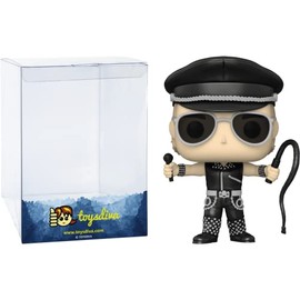 R o b Halford: P o p ! Rocks Vinyl Figurine Bundle with 1 Compatible 'ToysDiva' Graphic Protector (277 - 64058 - B)