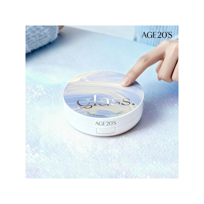 Age 20's (현대Hmall)에이지투웨니스AGE20S 펄글로우에디션 글래스 스킨 에센스팩트(본품1+리필1)(SPF50+ PA+ AGE20S Pearl